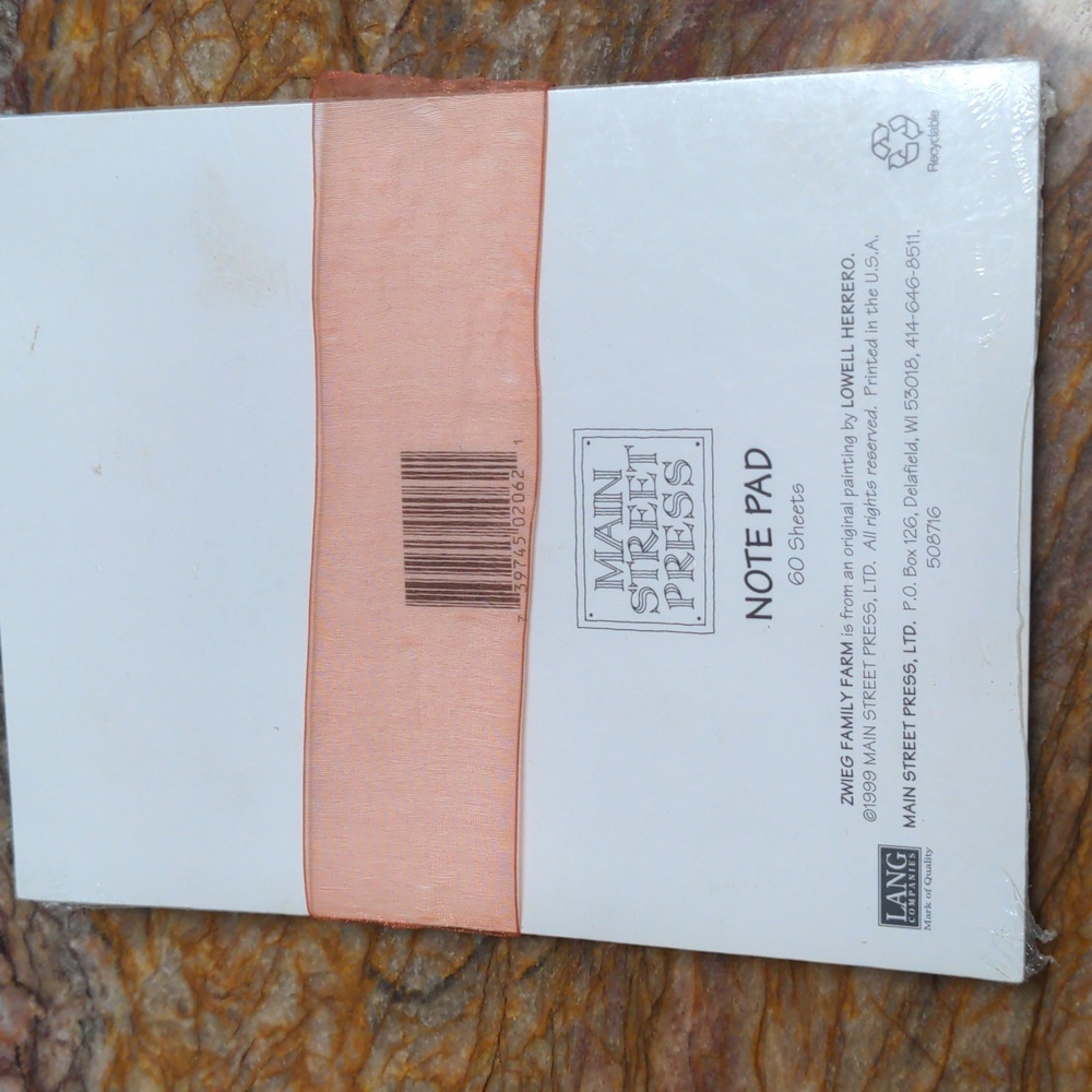 Cat Note Pad - Picture 2 of 2